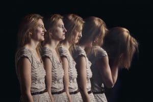 Women suffering from bipolar disorder